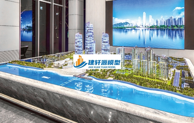 义乌富春-金茂星外滩模型