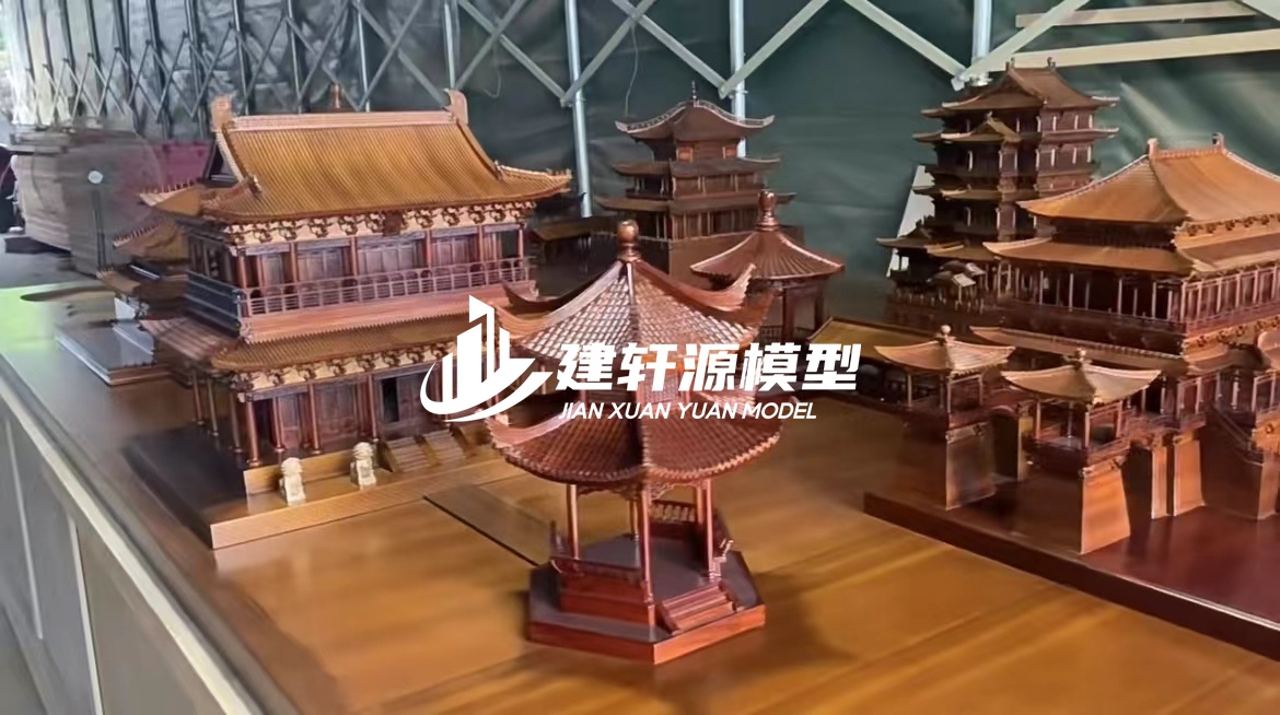 义乌古建模型制作
